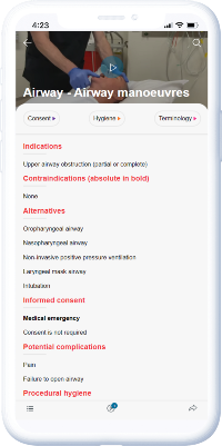 Emergency Procedures Mobile App